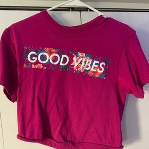 Good Vibes Crop Top